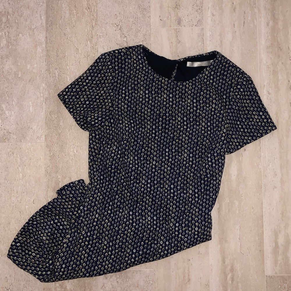 Patterned romper